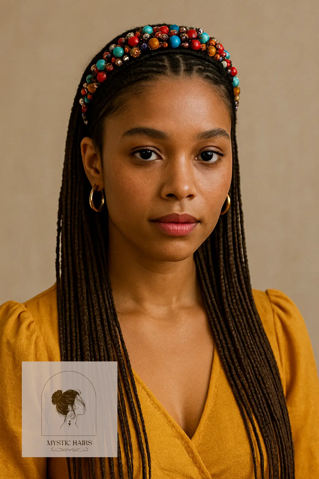 Micro Braids with Statement Headband