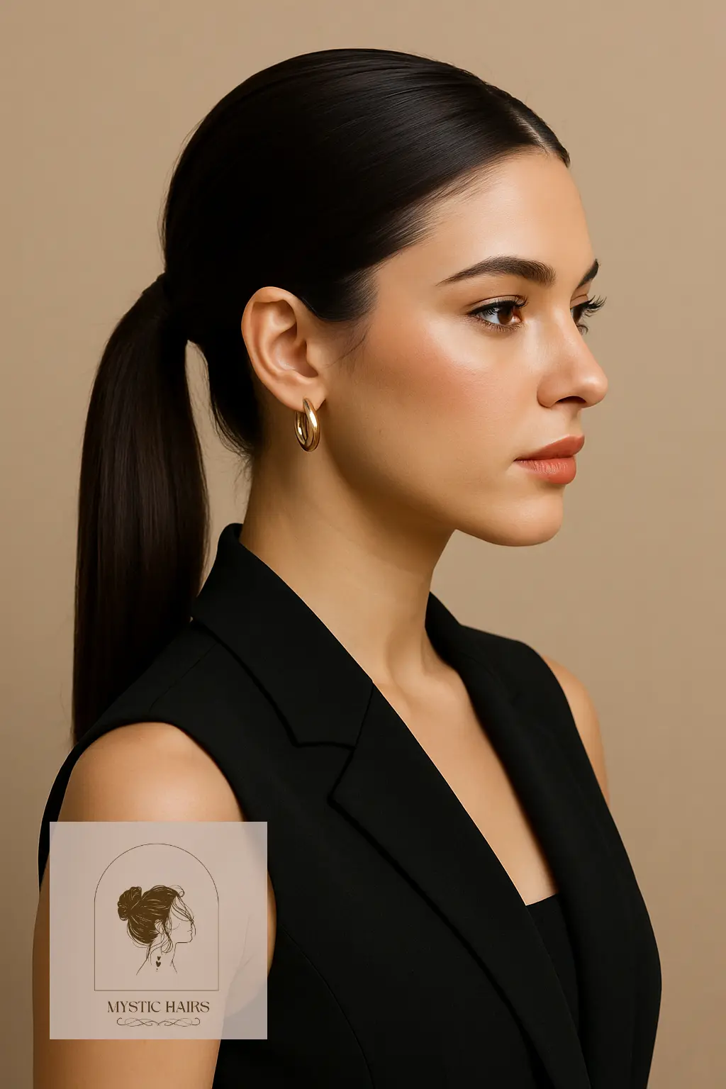 Mid-Level Polished Ponytail