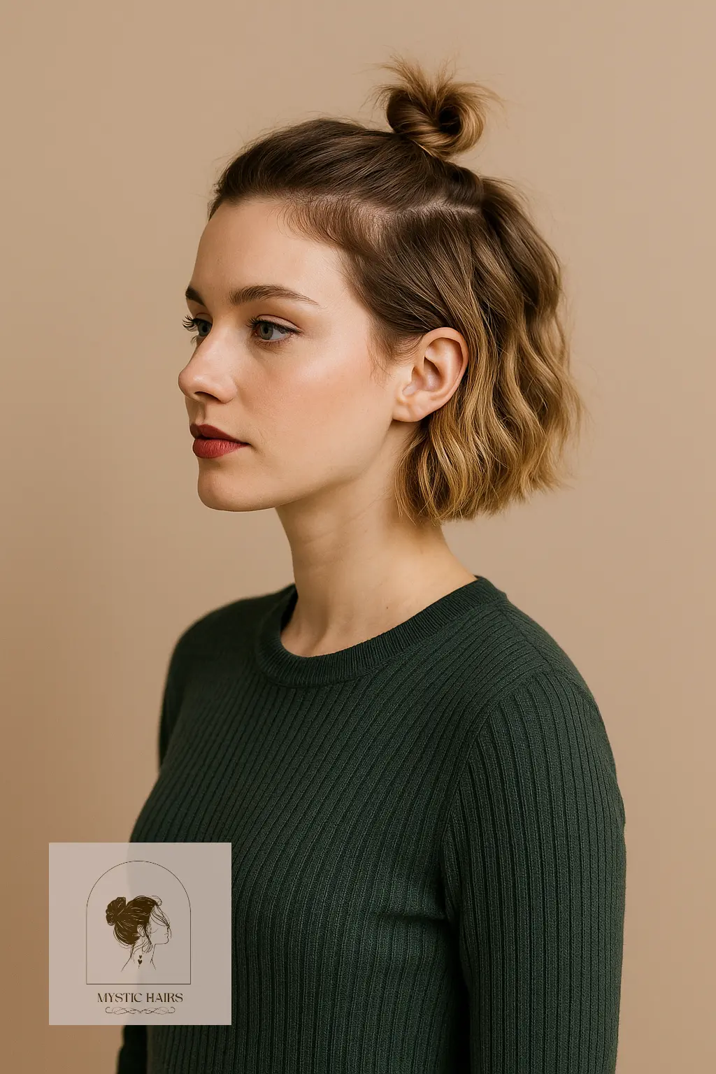 Mini Top Knot with Texture