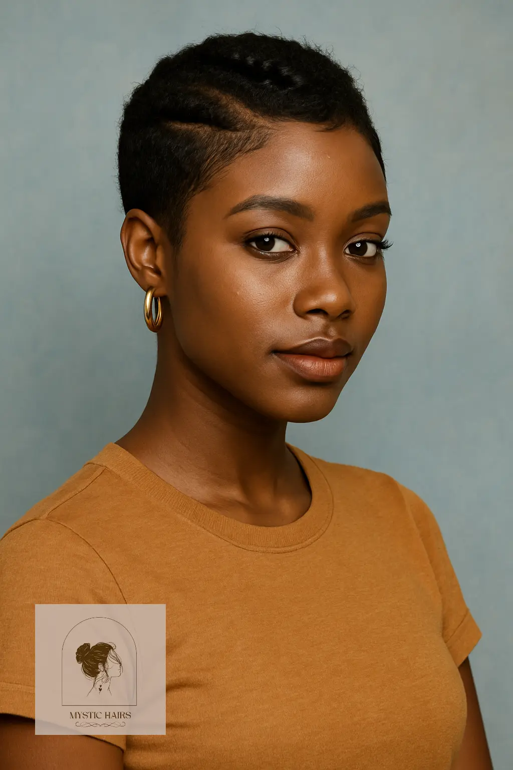 Natural Pixie with Flat Twist Accents