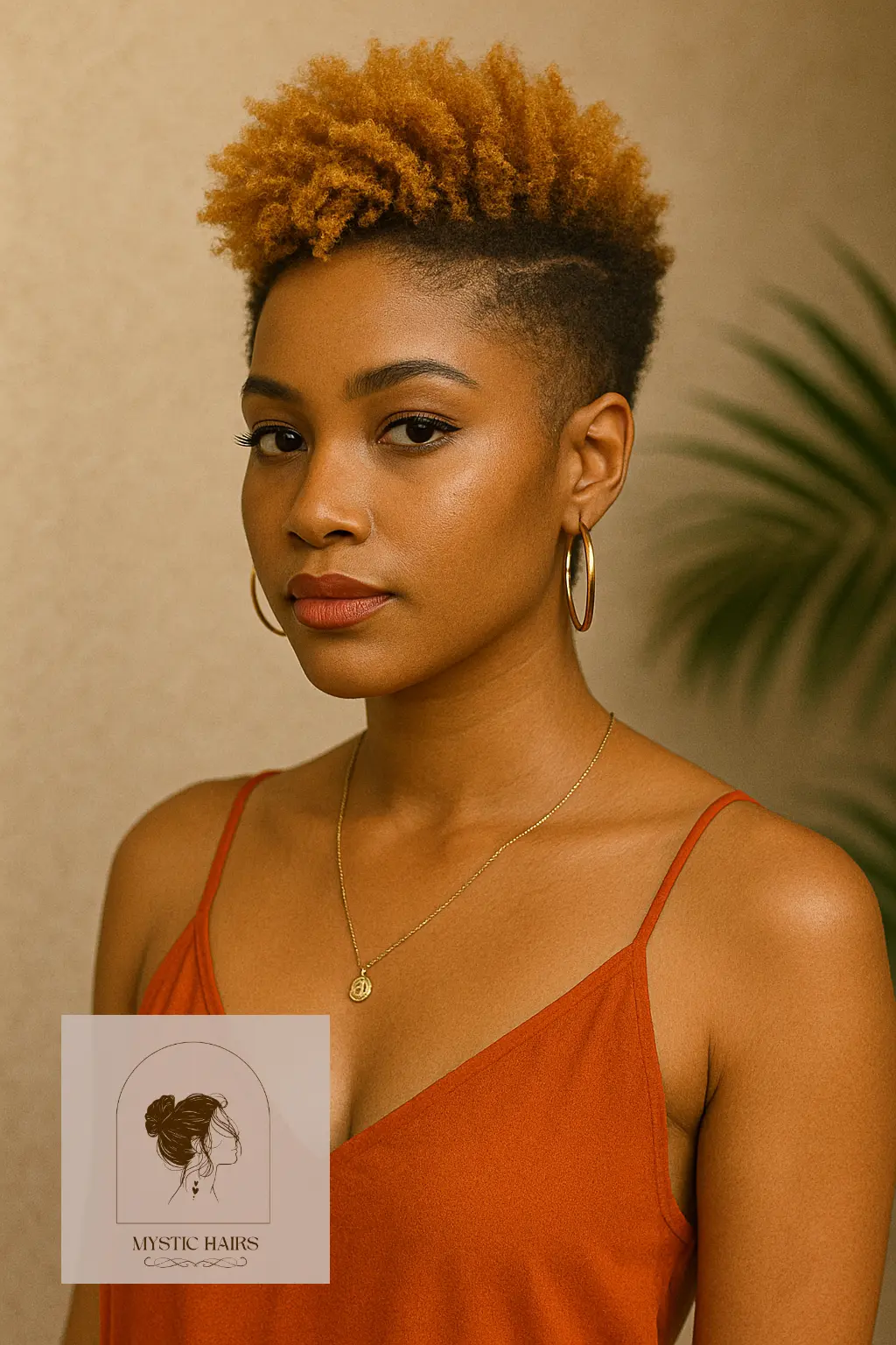 Natural Tapered Cut With Color