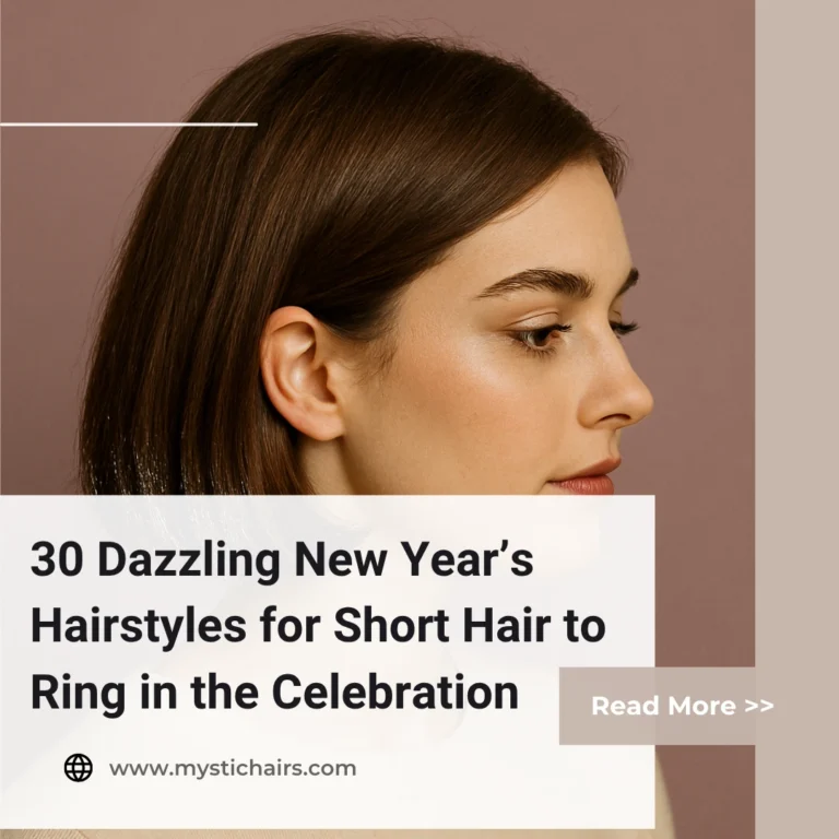 New Year’s Hairstyles for Short Hair