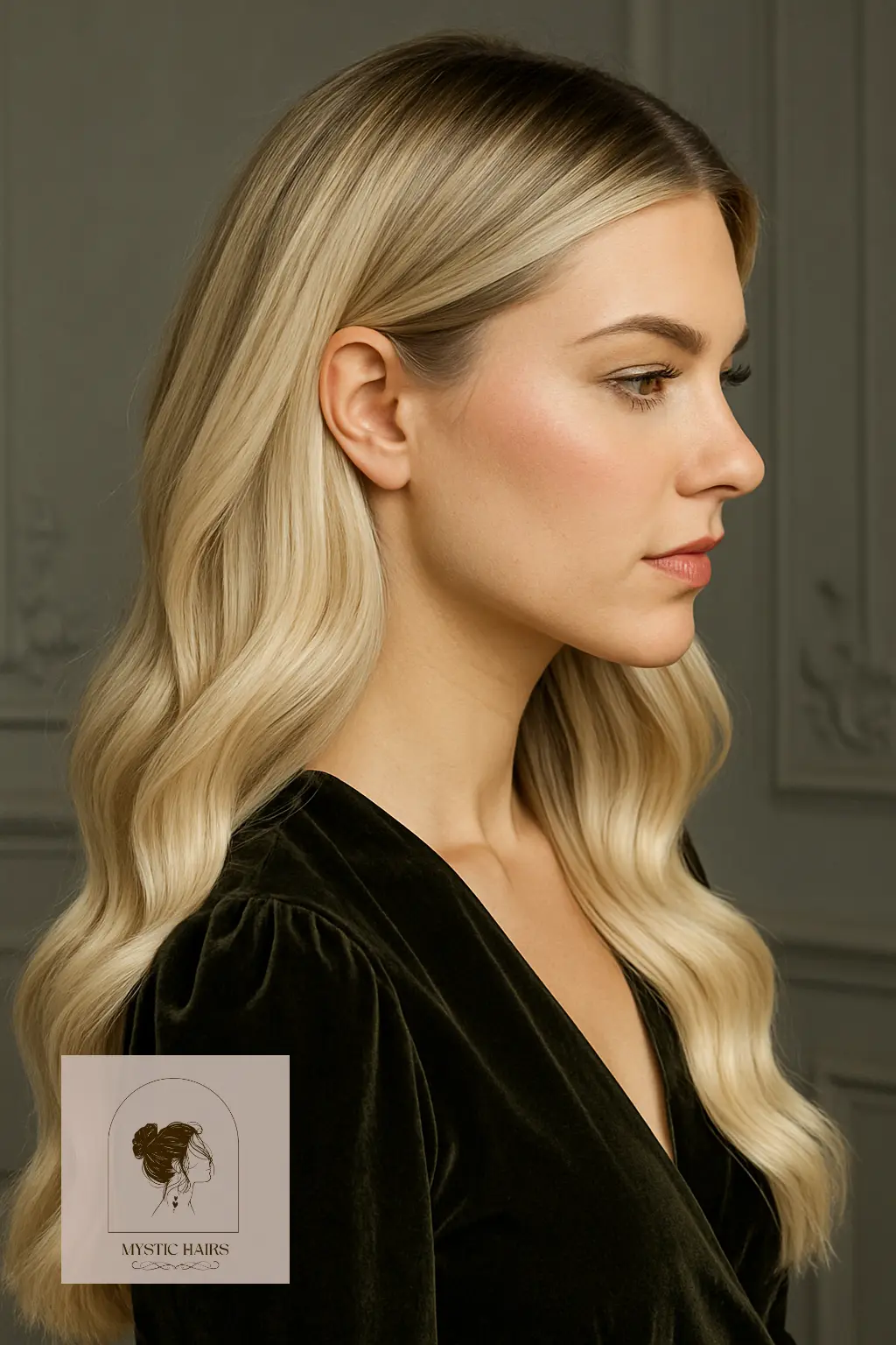 Nordic Blonde with Root Tap