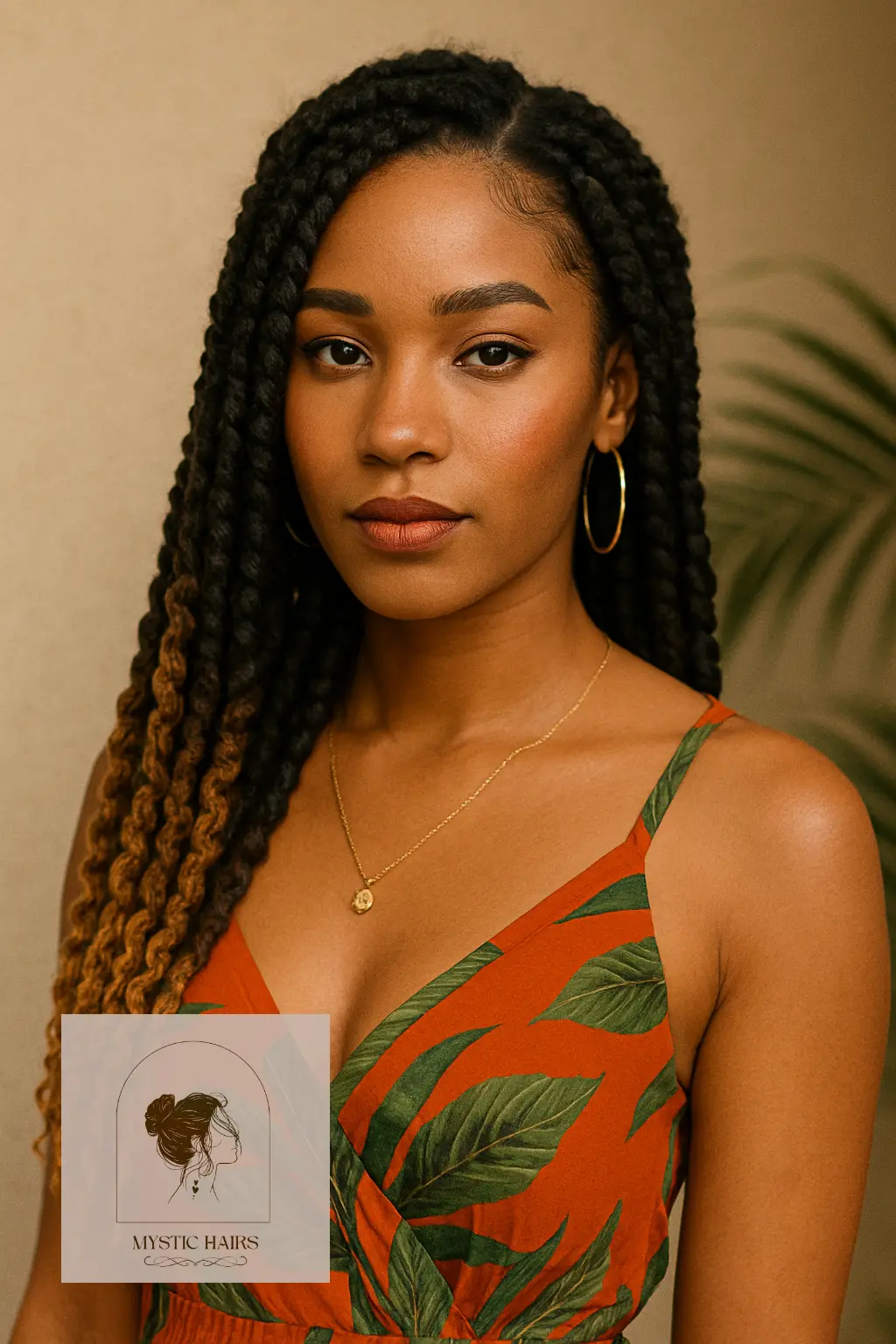 Passion Twists With Ombre Tips