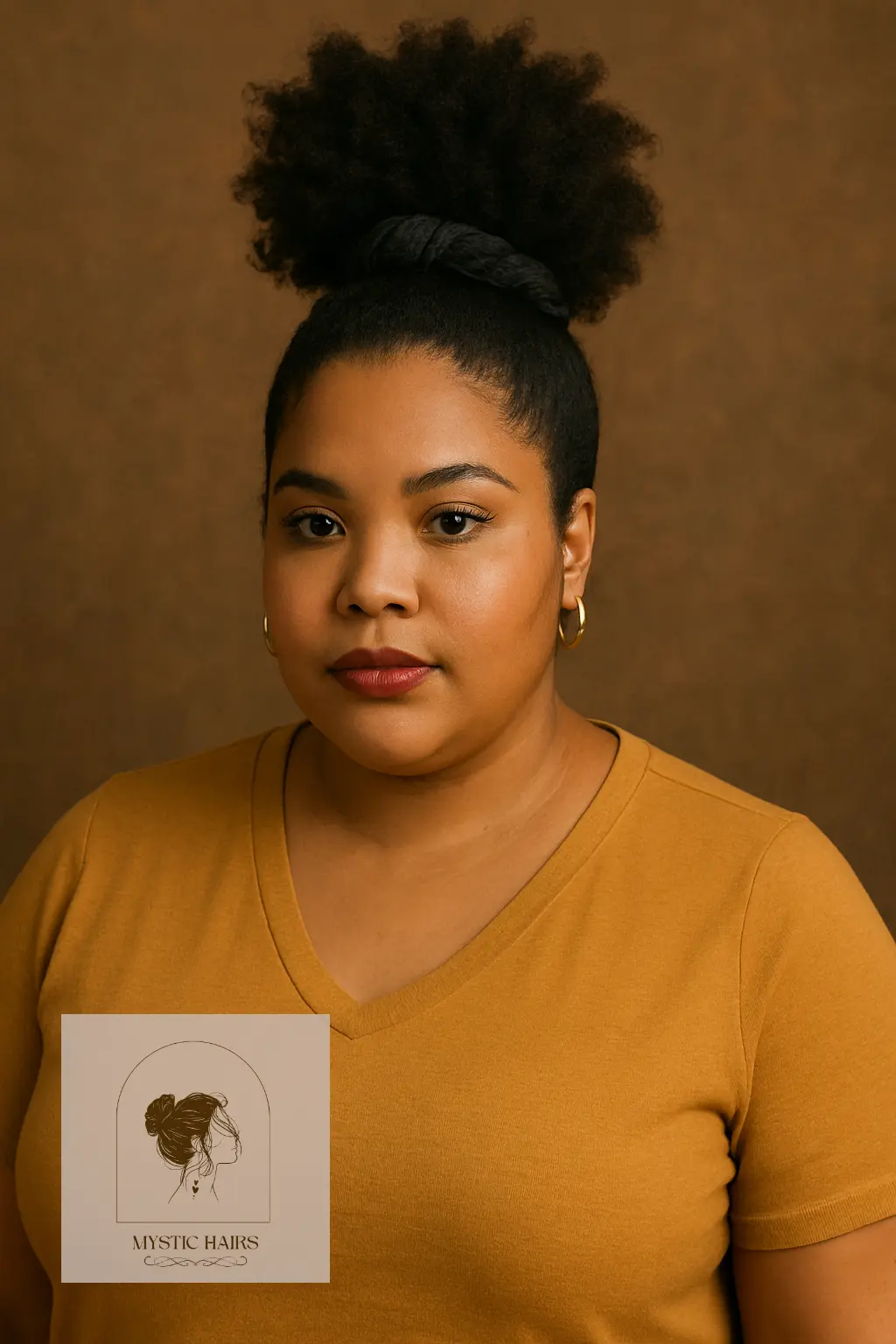 Pineapple Puff With Hair Tie