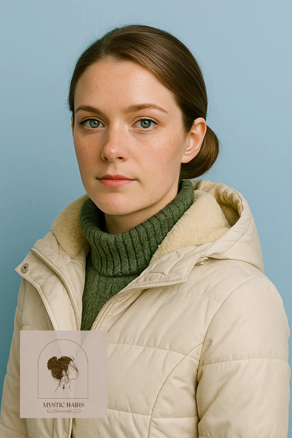 Rolled-In Ponytail