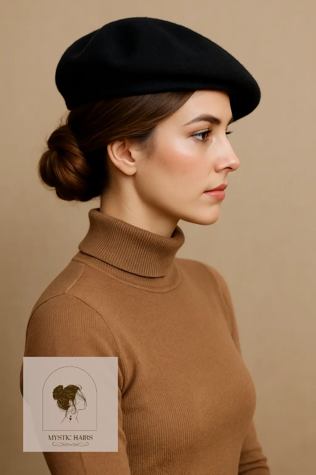 Rolled Neck Bun
