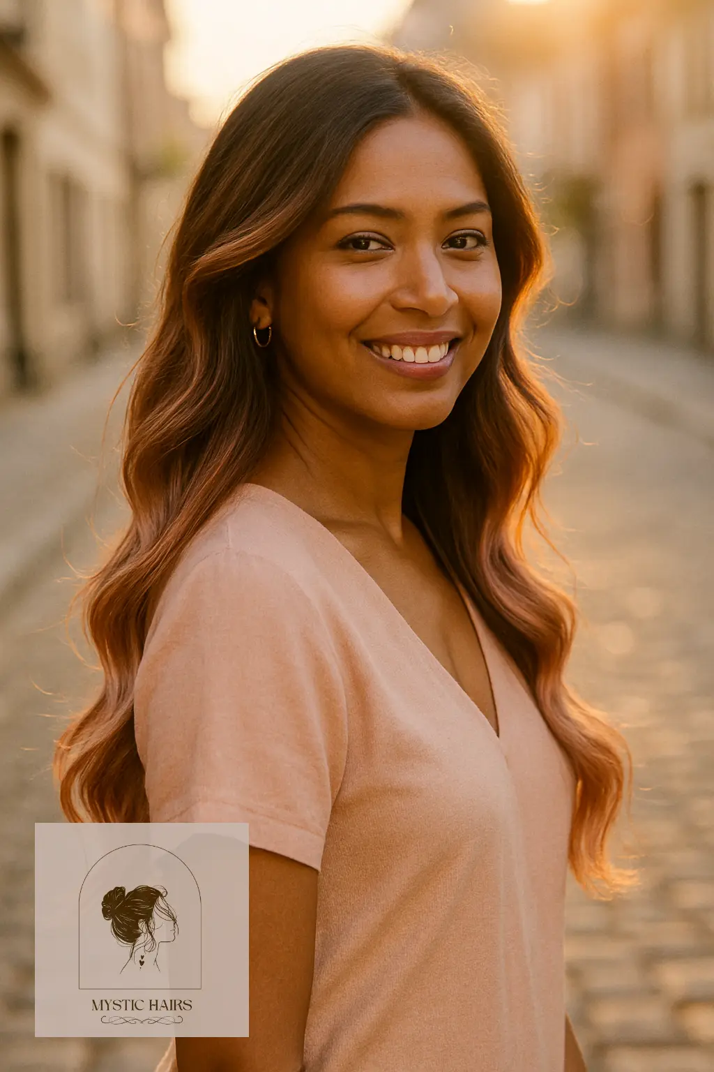 Rose Gold Ombre