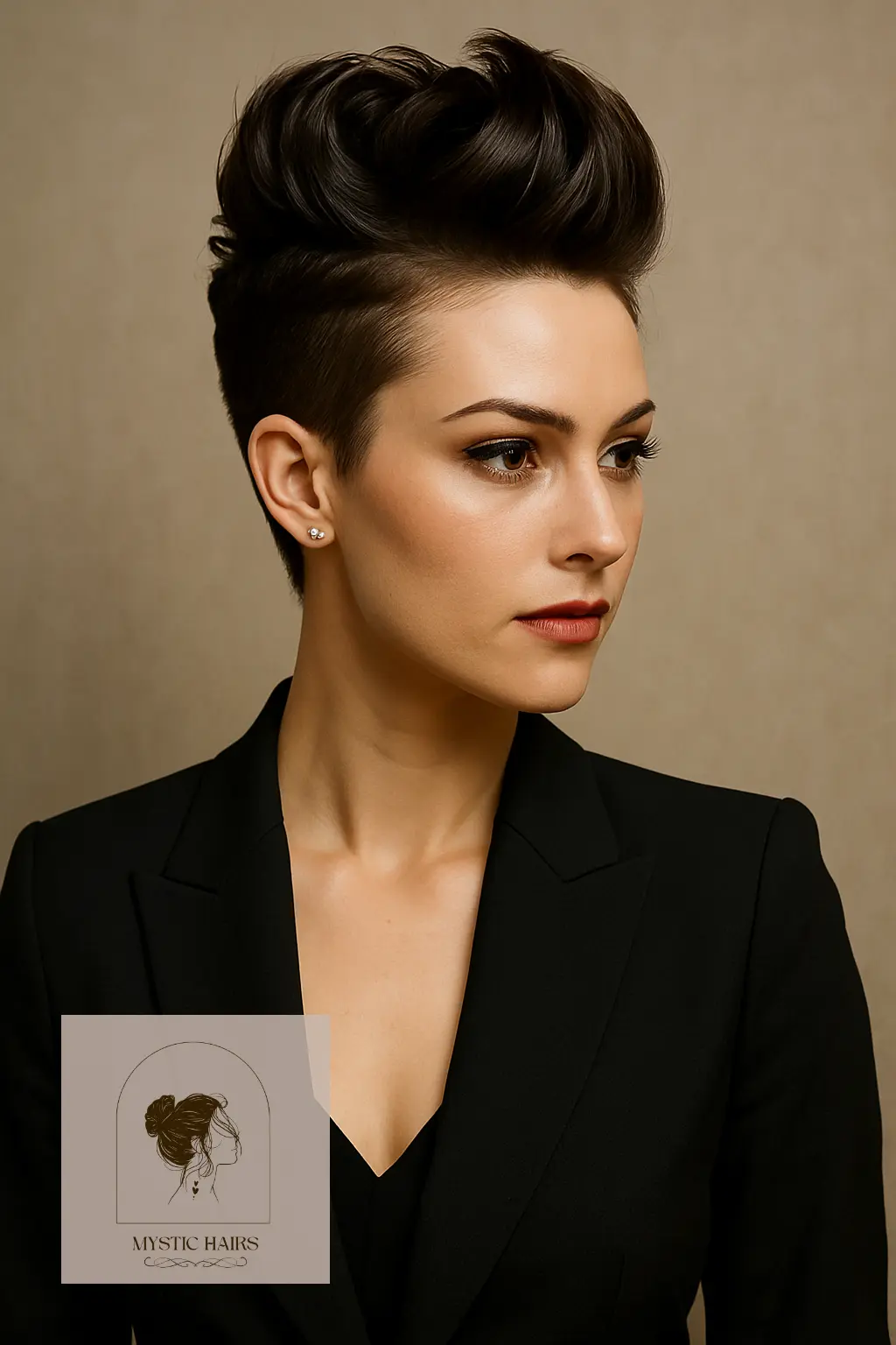 Sculpted Faux Hawk