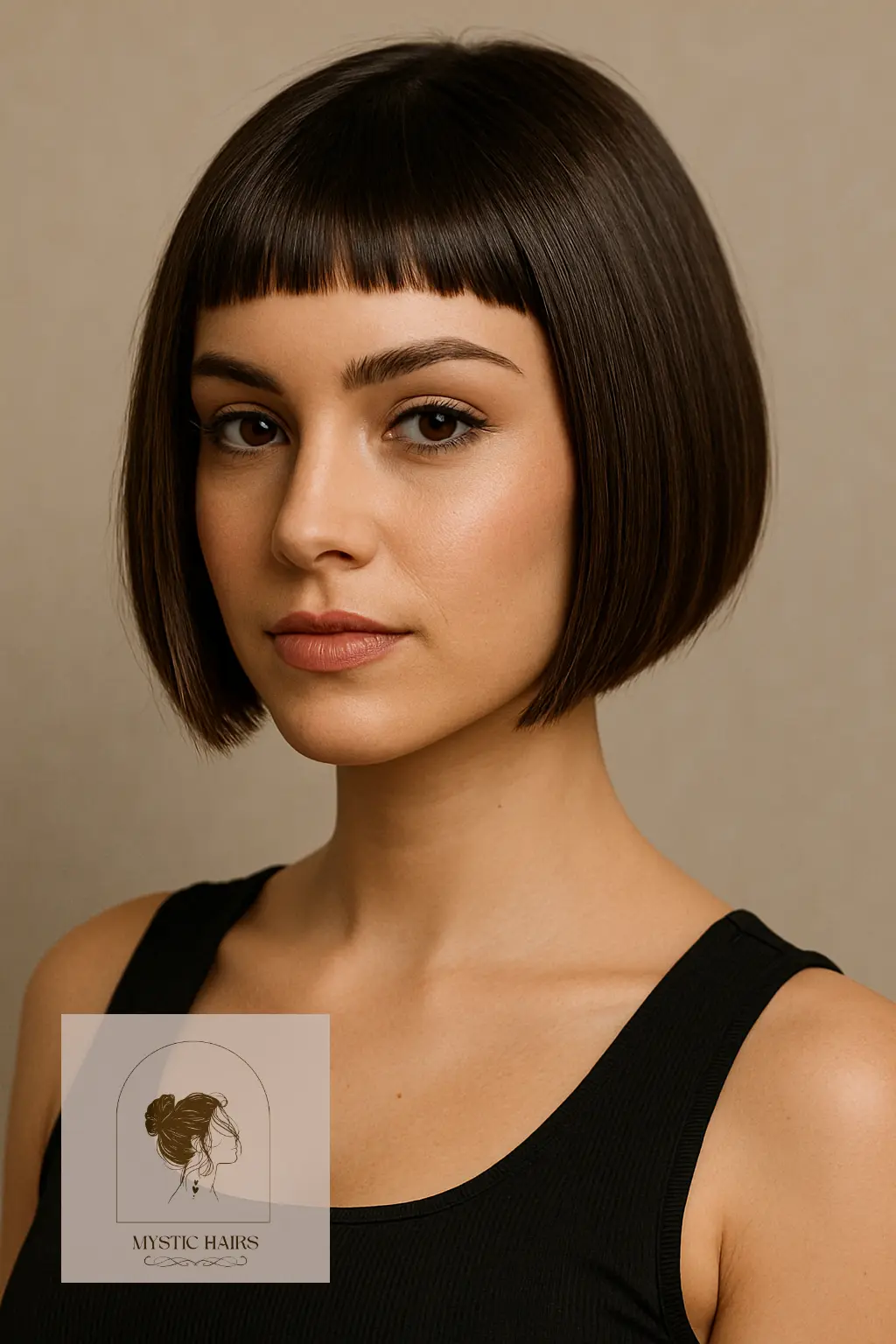 Short Bob with Micro Bangs