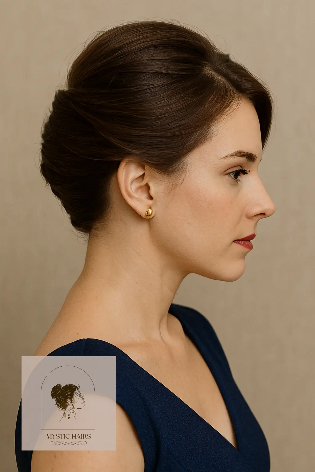 Short French Twist Illusion