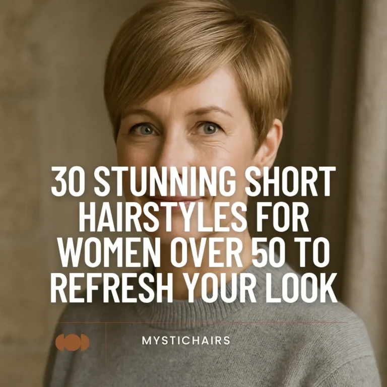 Short Hairstyles for Women Over 50