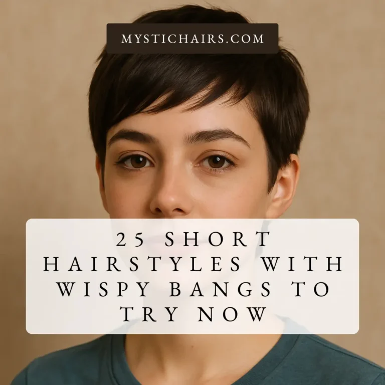 Short Hairstyles with Wispy Bangs