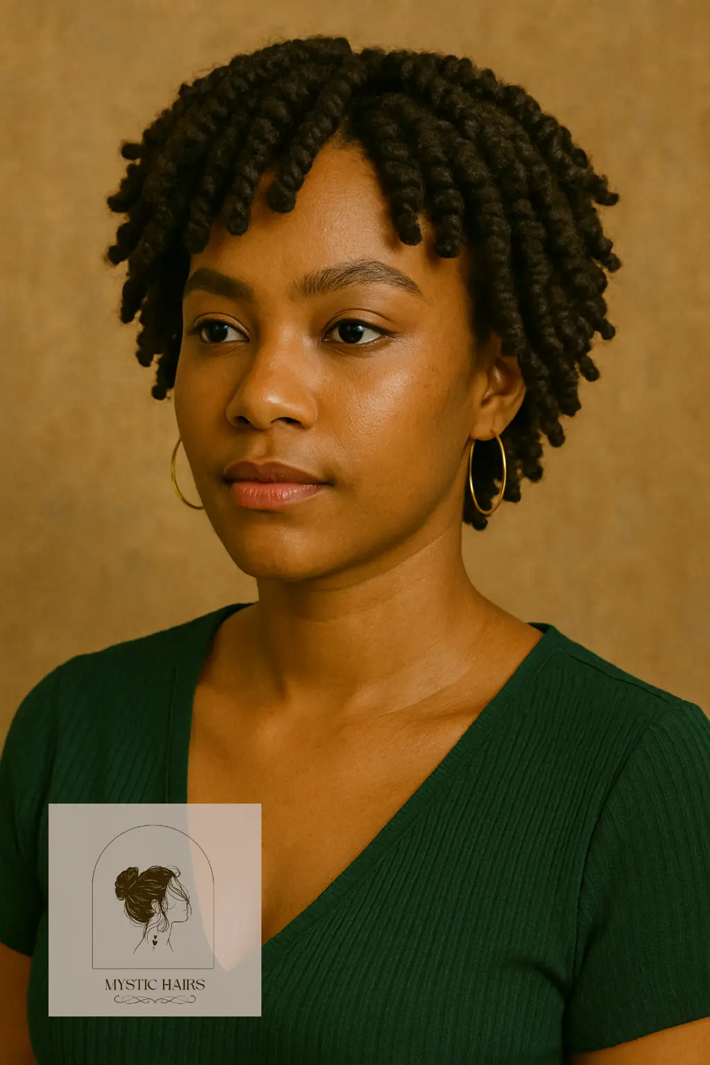 Short Kinky Twist Crochet Style