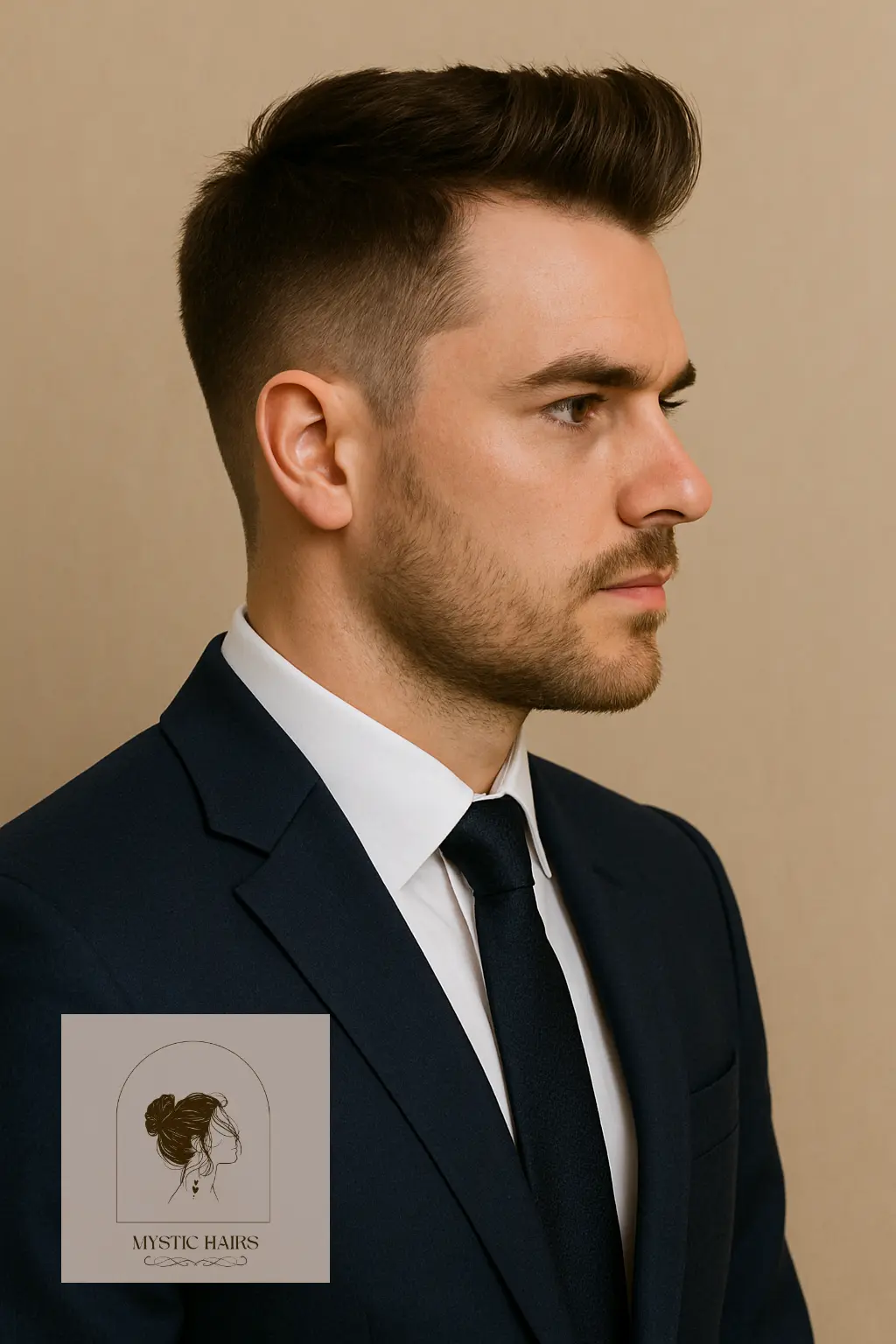 Short Quiff with Clean Sides