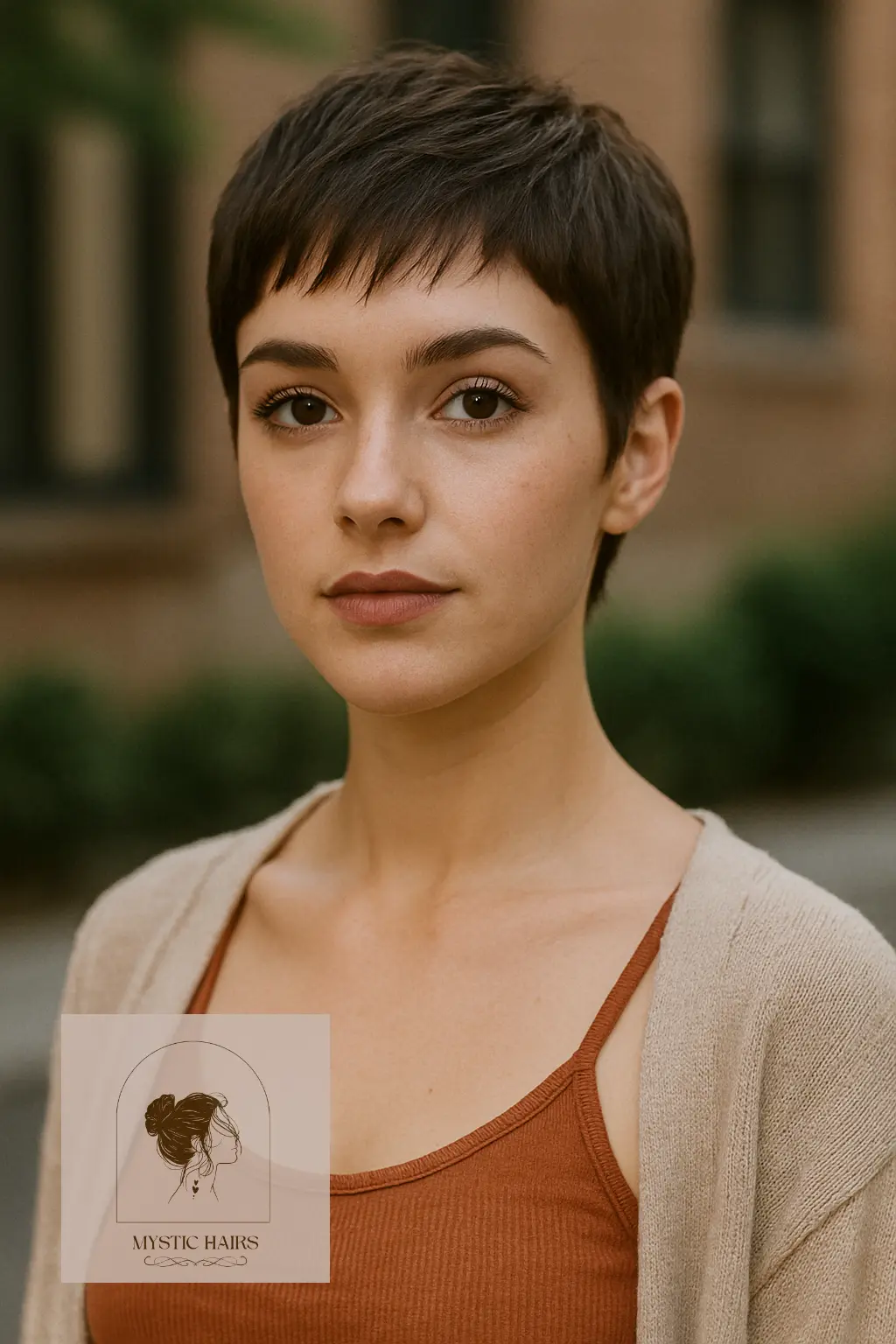 Short Tapered Cut with Fringe