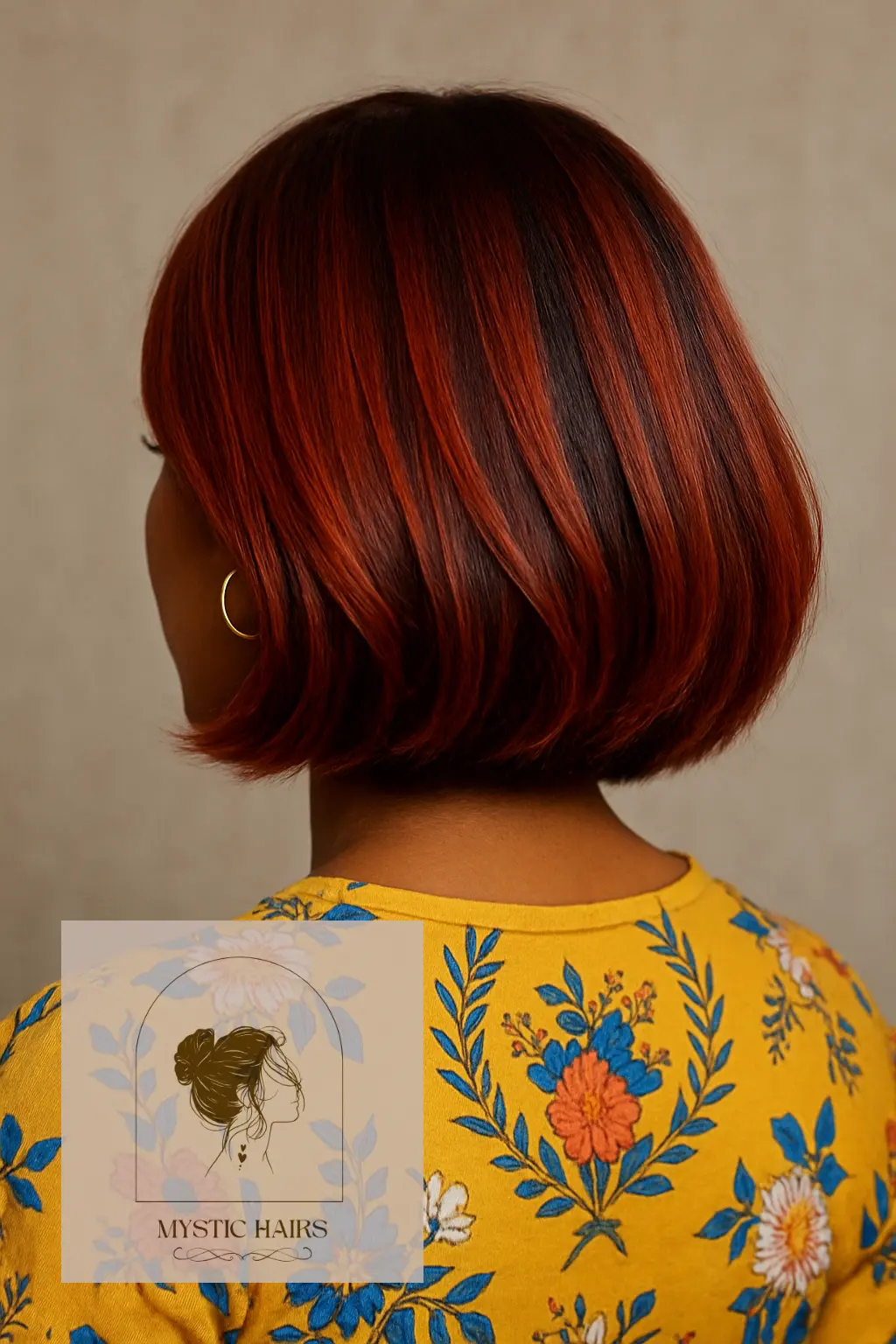 Shoulder-Grazing Bob with Dimensional Color