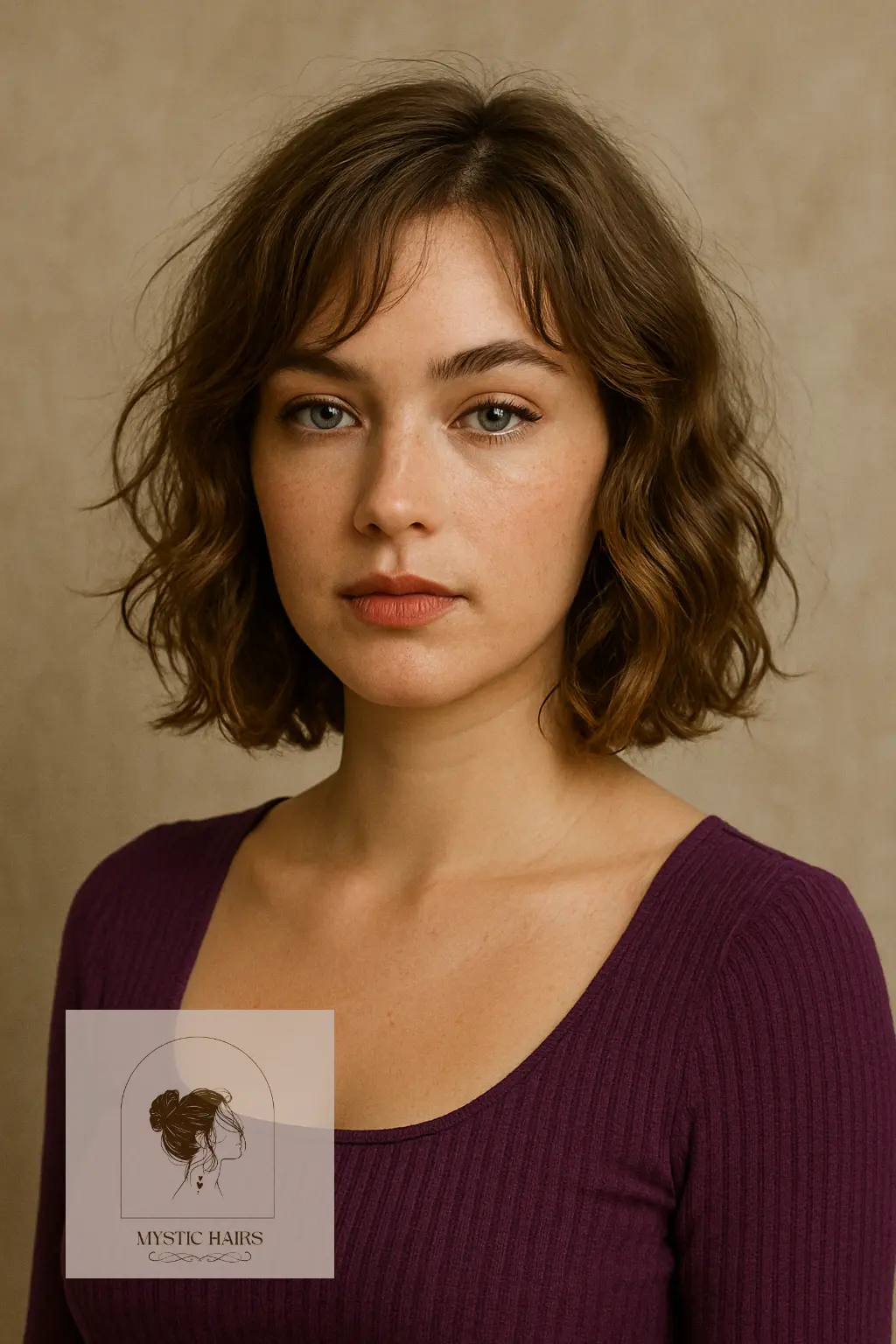 Shoulder-Length Cut with Undone Curls