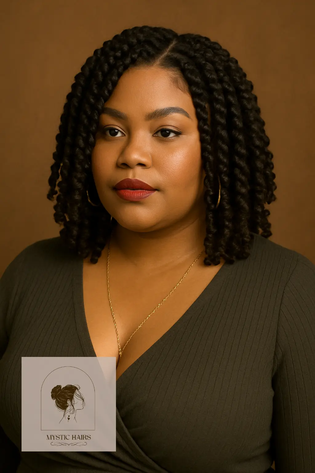 Shoulder-Length Passion Twists
