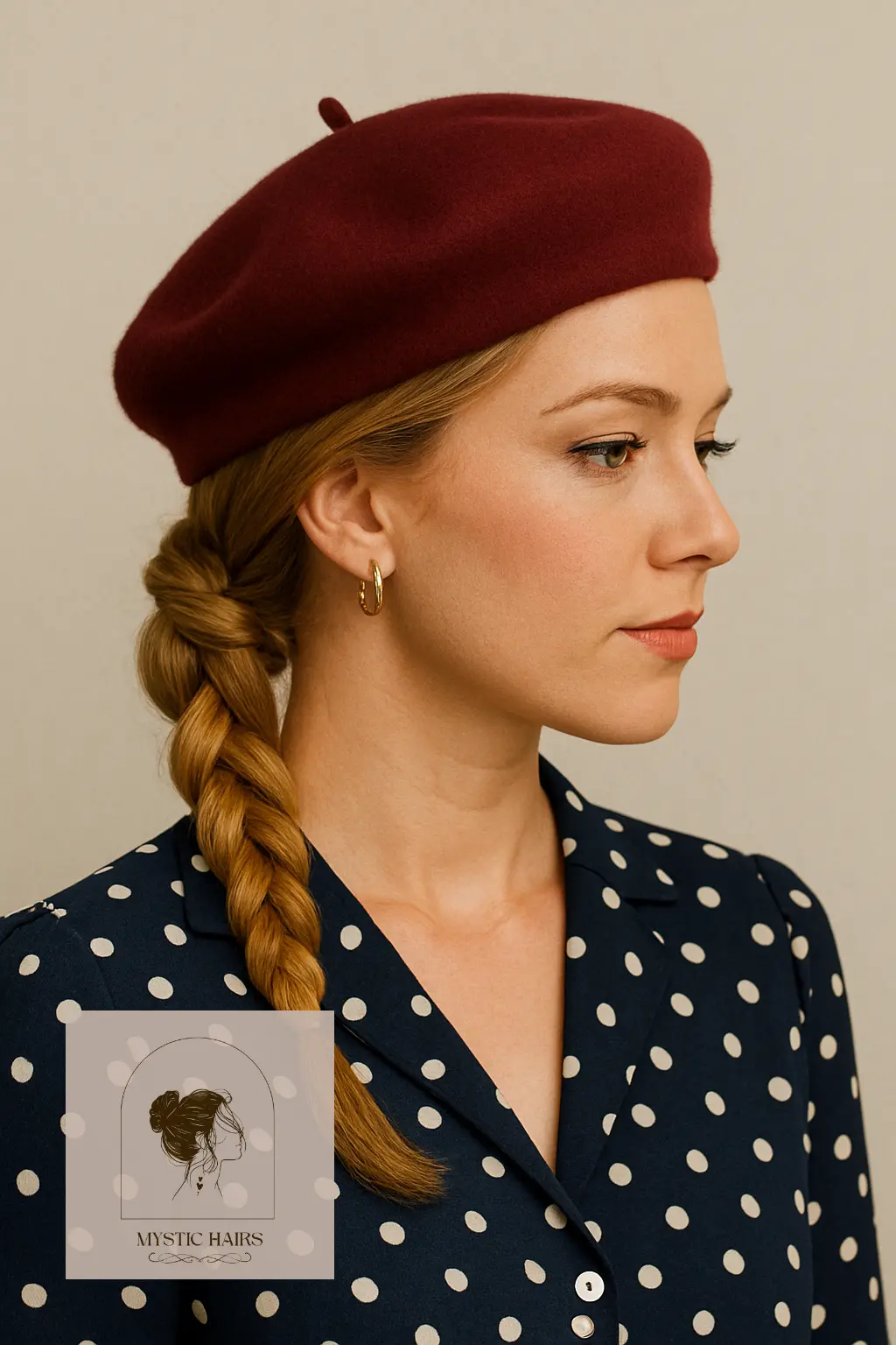 Side Braid into Twisted Bun