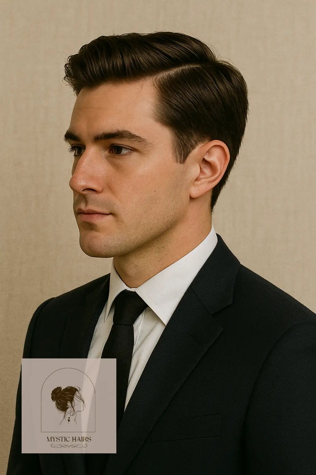Side Part with Medium Volume