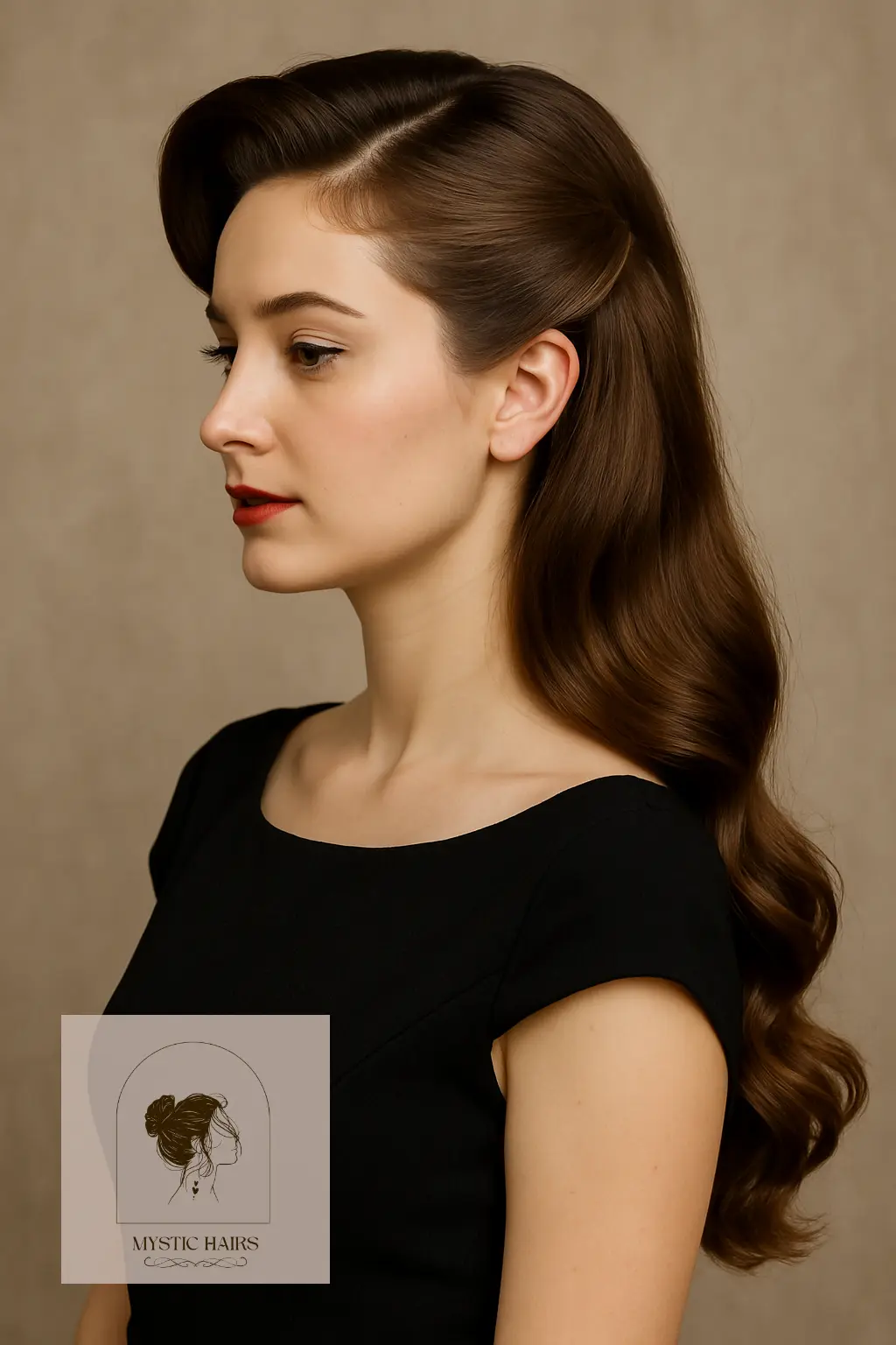 Side-Tucked Vintage Roll
