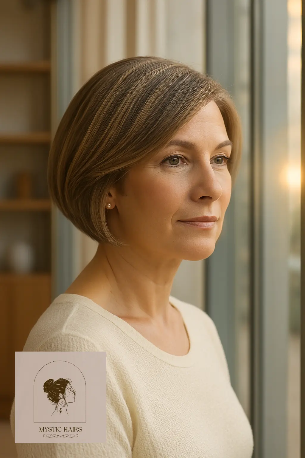 Sleek Inverted Bob