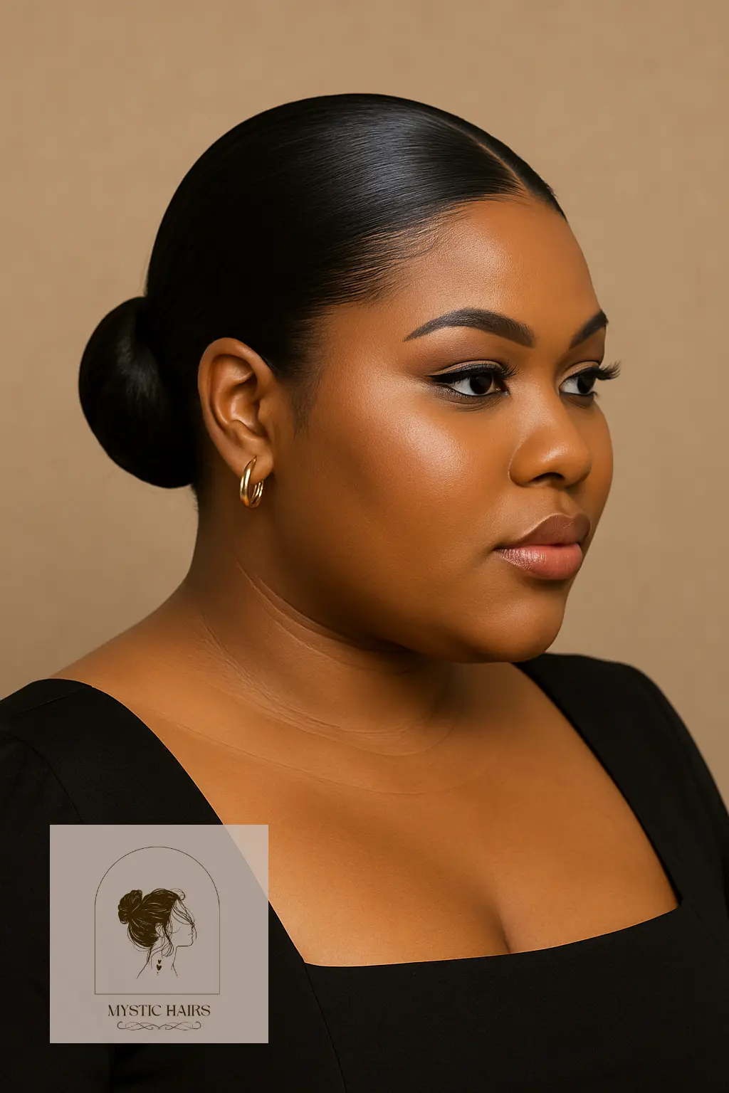 Sleek Low Bun