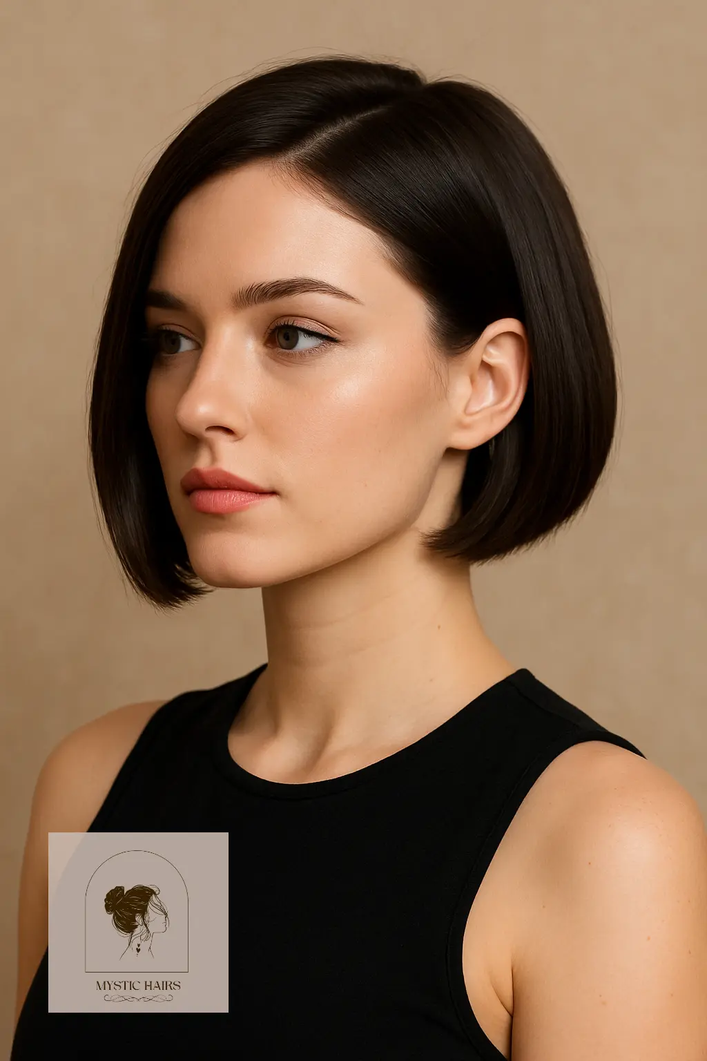 Sleek Side-Parted Bob