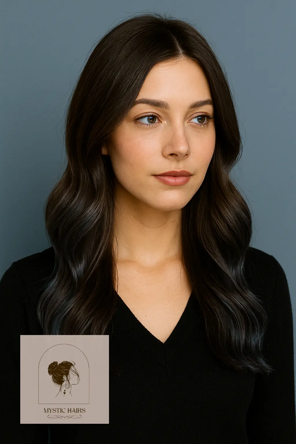 Smoky Brown with Blue Undertones