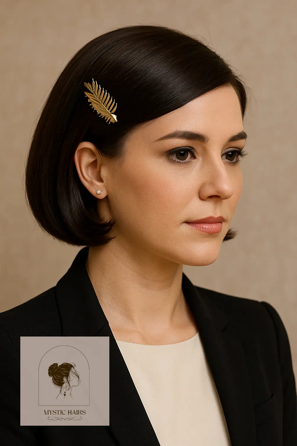 Smooth Bob with Vintage Comb