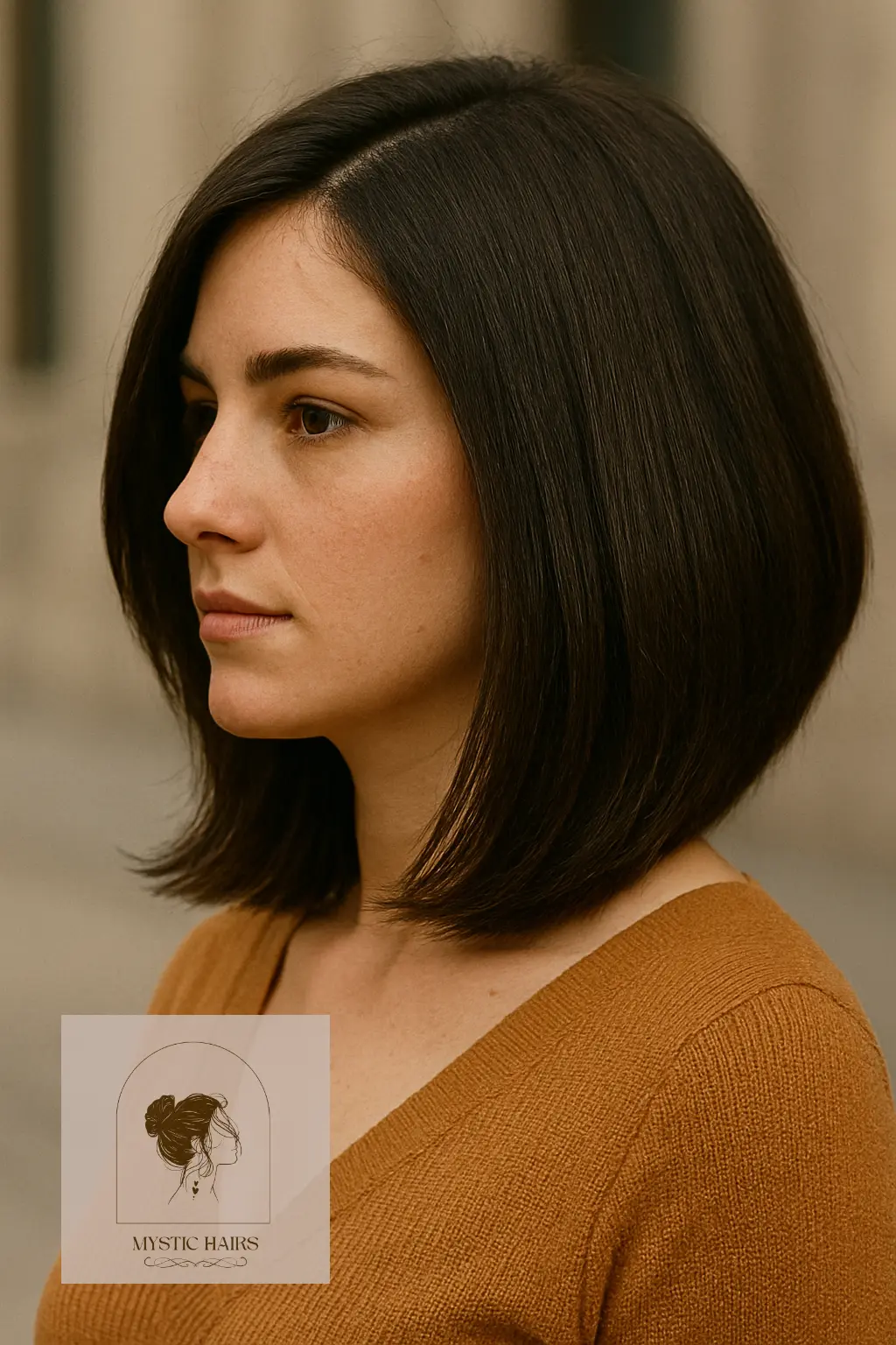Soft A-Line Lob With Rounded Back
