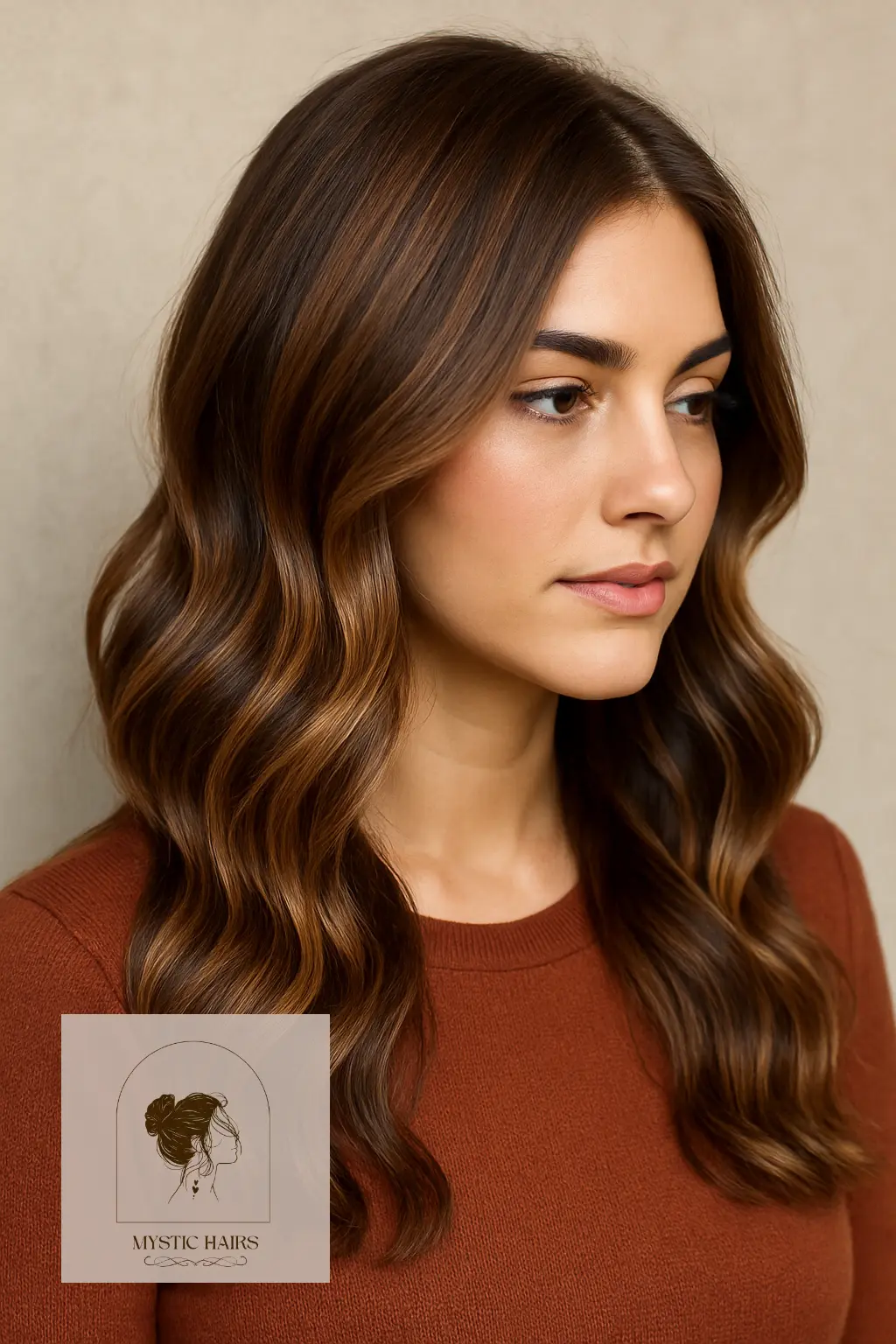 Soft Balayage on Chestnut Brown Hair