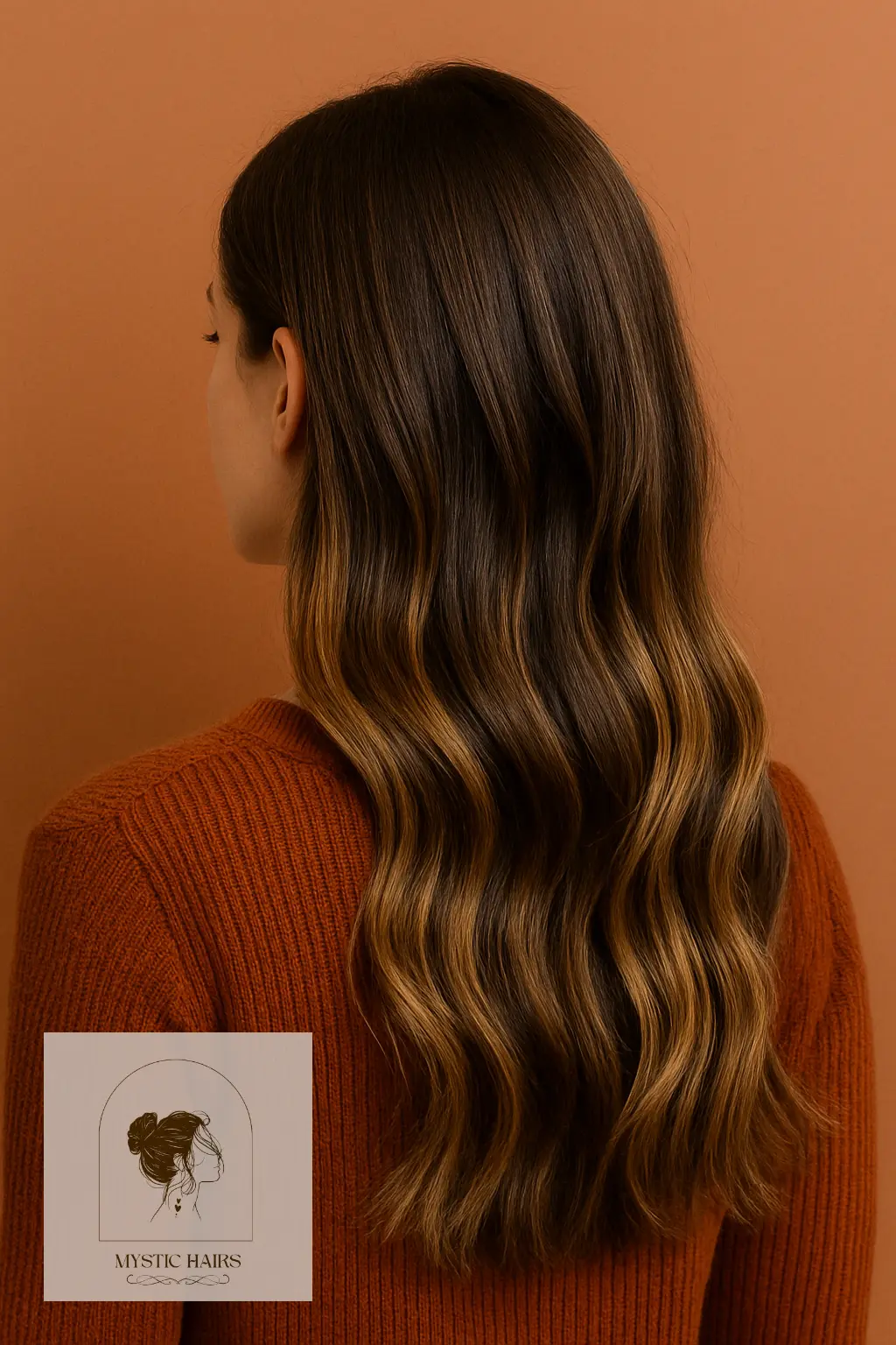 Soft Beige Balayage on Brunette