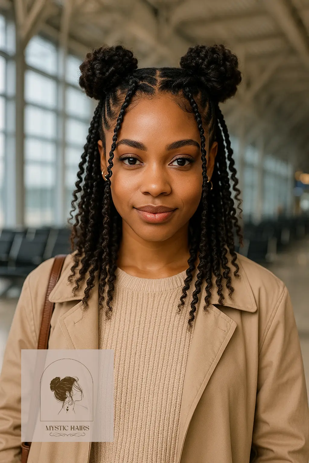 Space Buns With Mini Twists