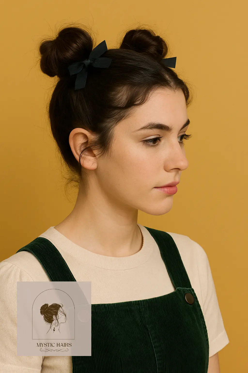 Space Buns with Tiny Bows
