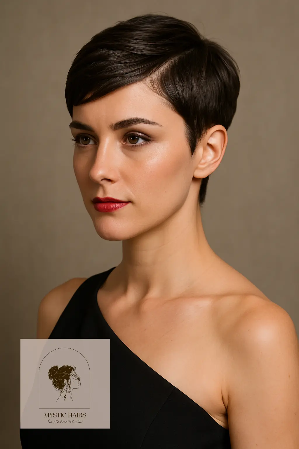 Structured Pixie with Curved Part