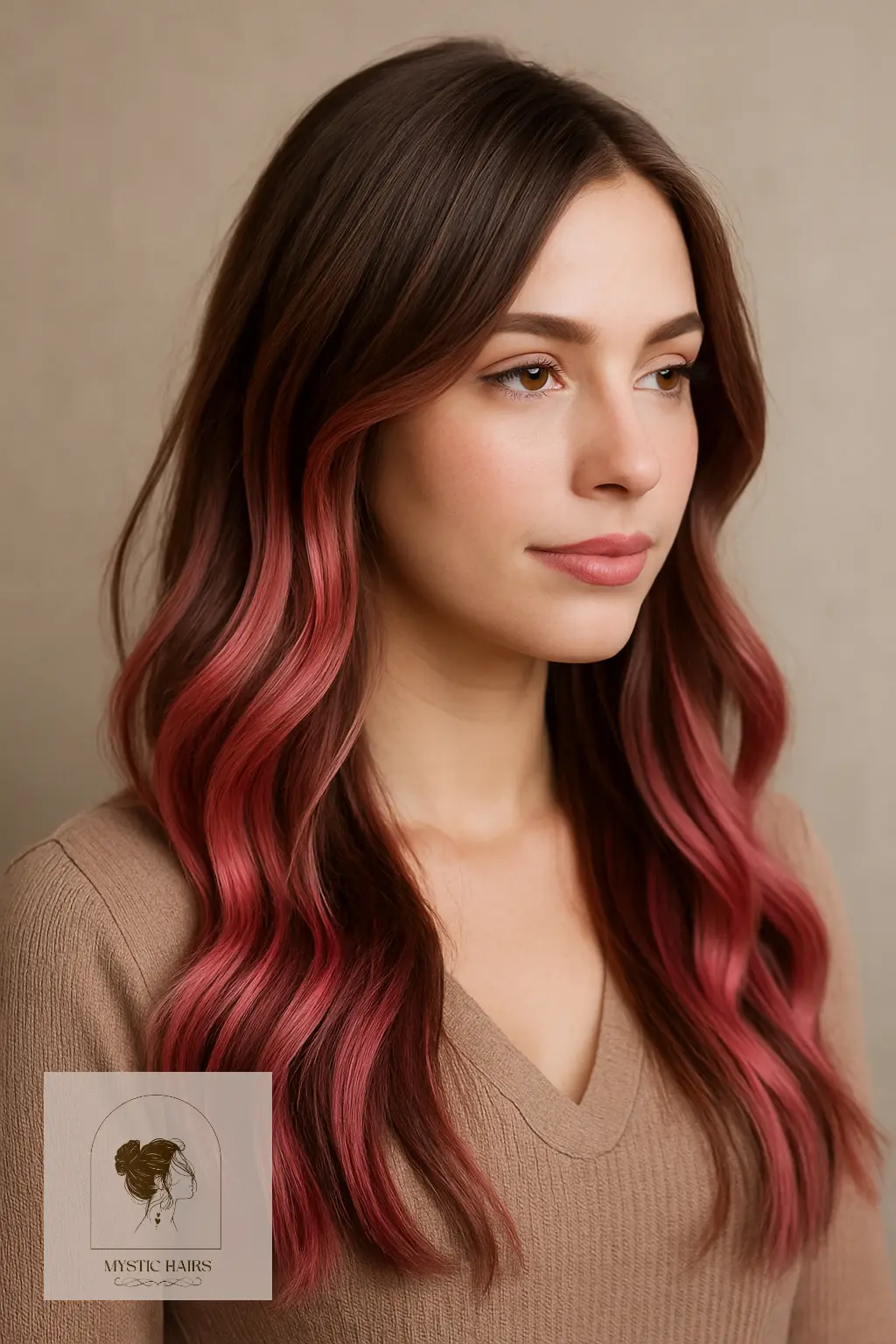 Subtle Blush Balayage
