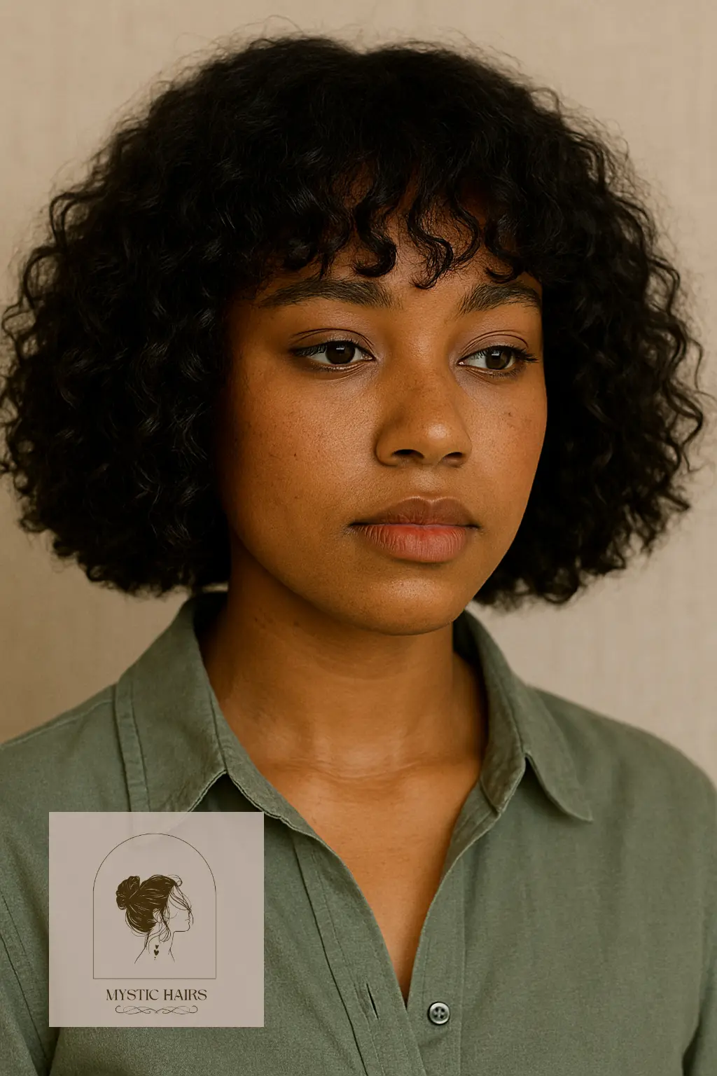 Textured Bob with Natural Bangs
