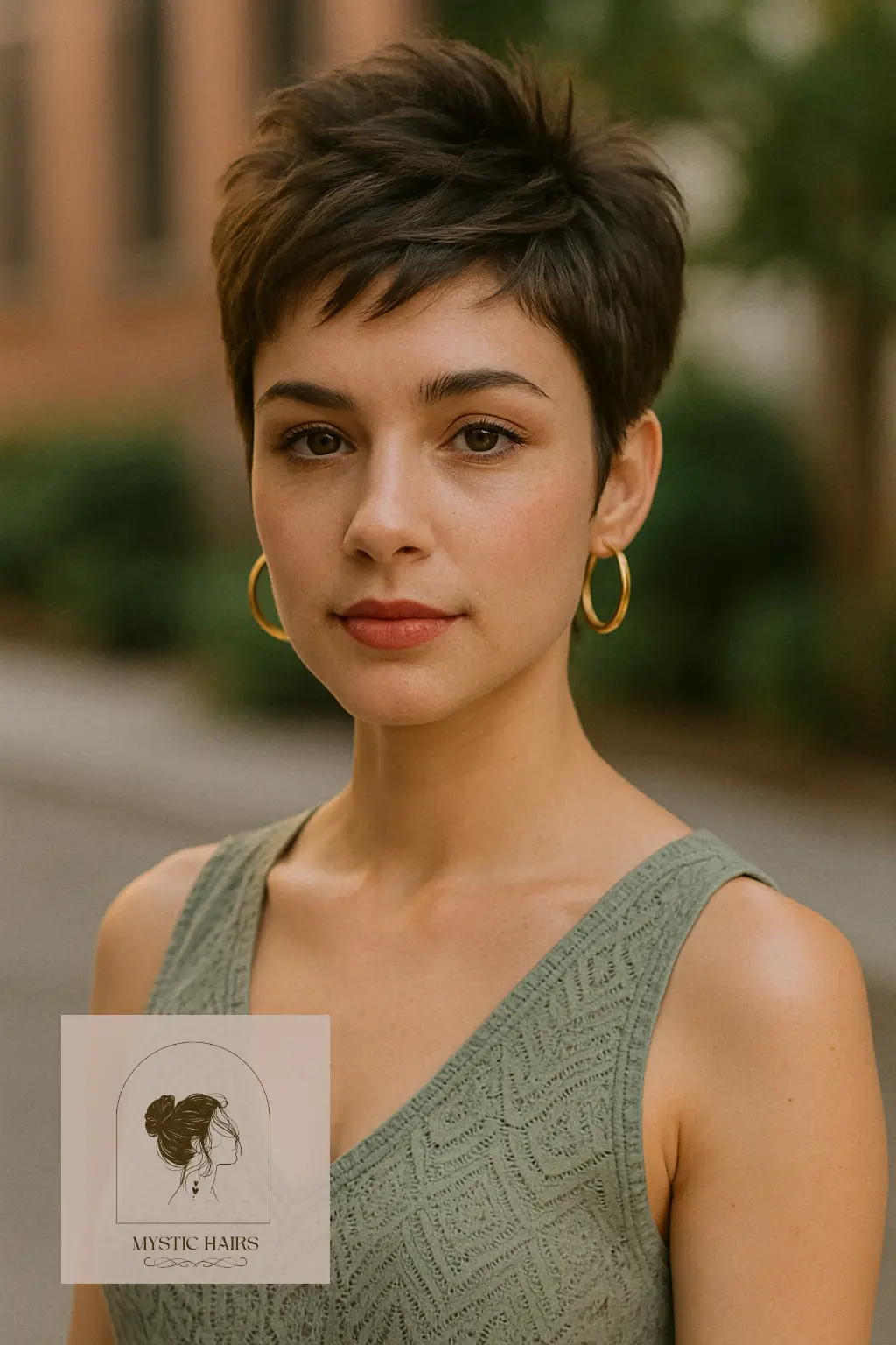 Textured Cut with Lifted Crown