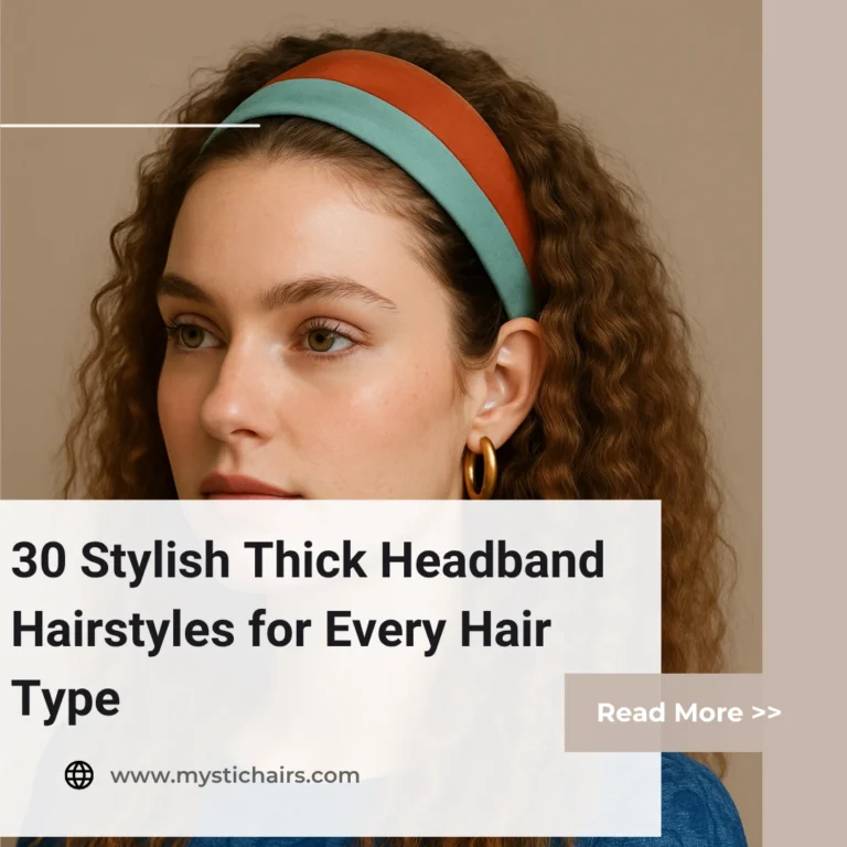 Thick Headband Hairstyles