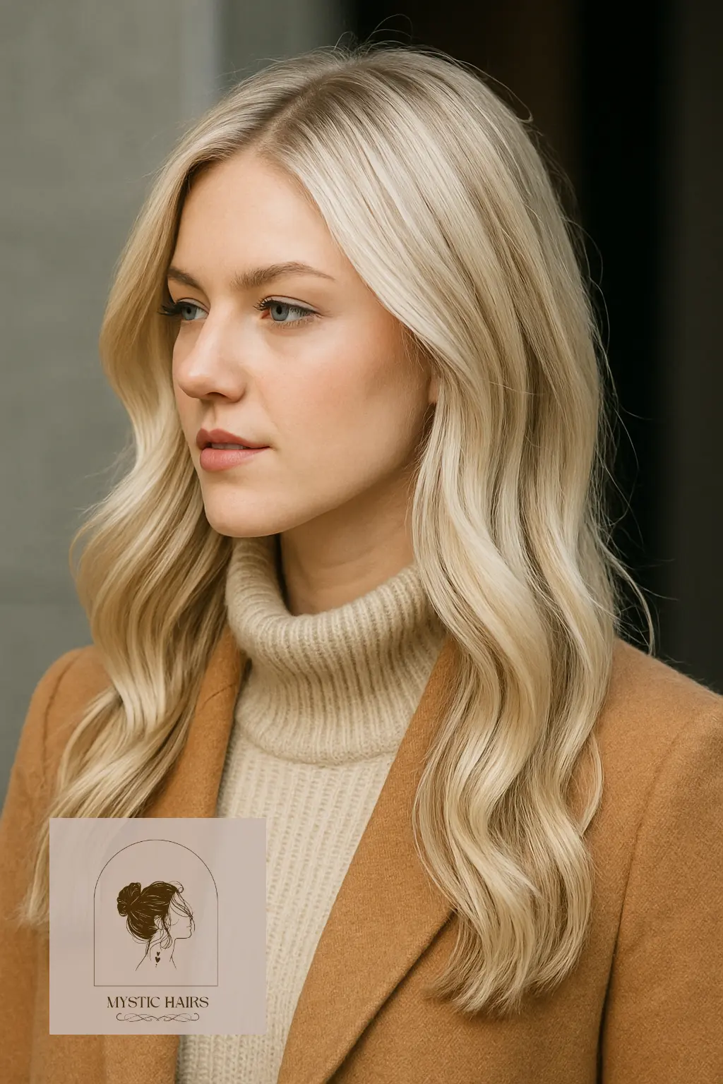 Toned-Down Platinum with Beige Lowlights