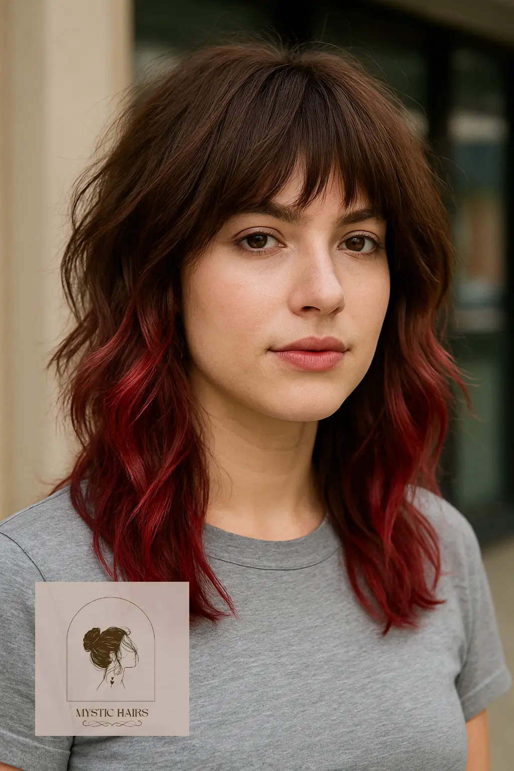 Tousled Shag with Ruby Cola Pops