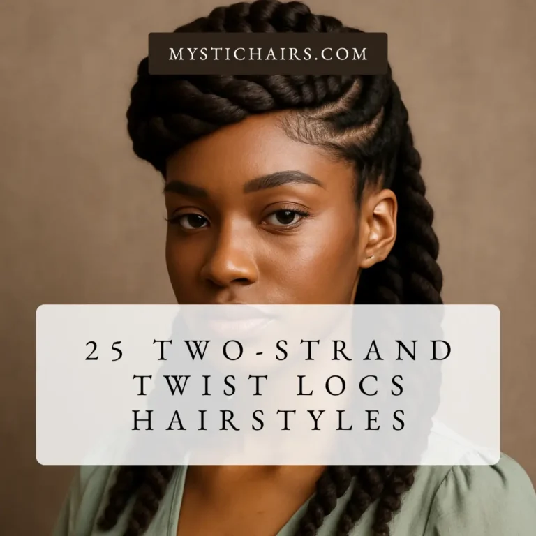 Two-Strand Twist Locs Hairstyles