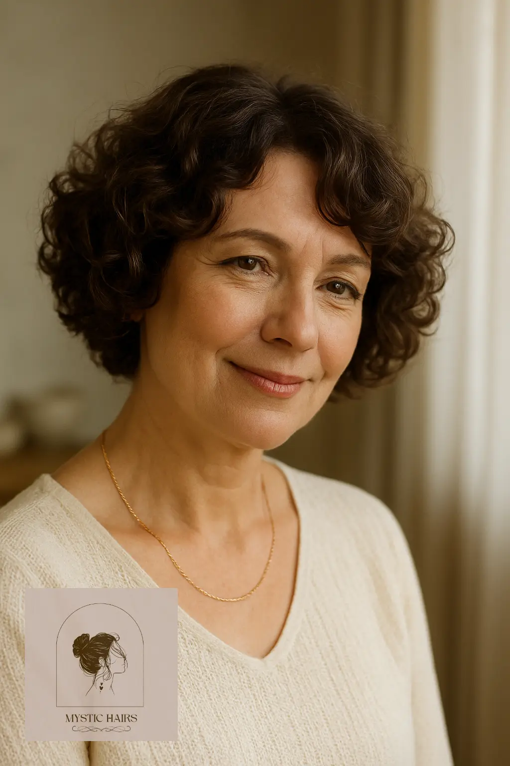 Voluminous Curly Bob