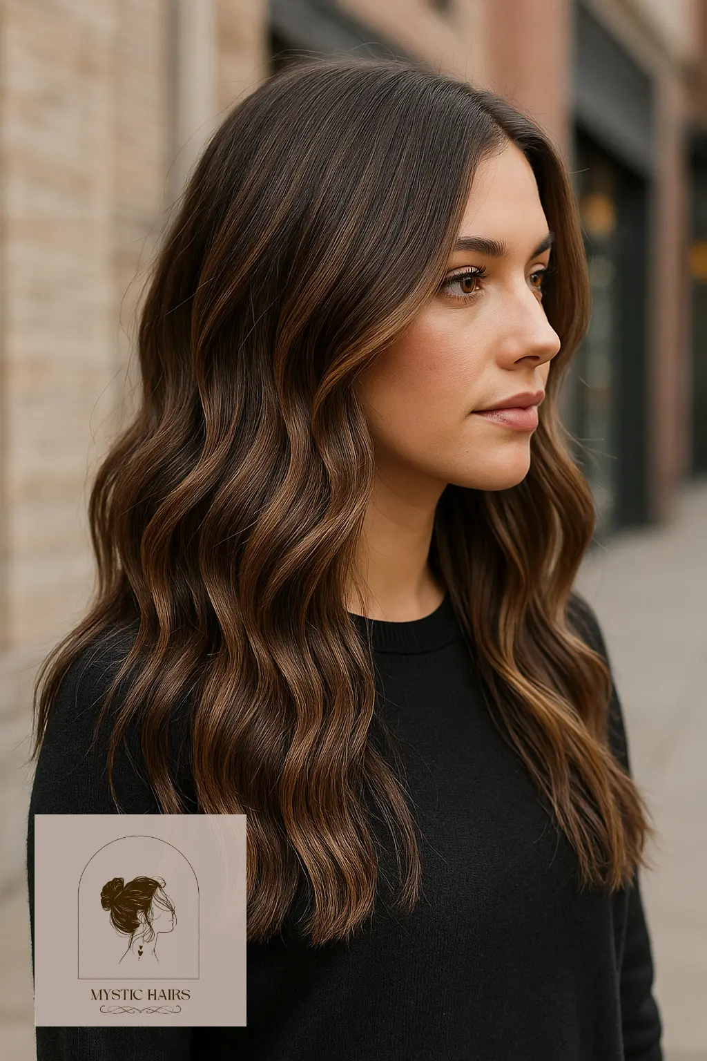 Walnut Brown Balayage Blend