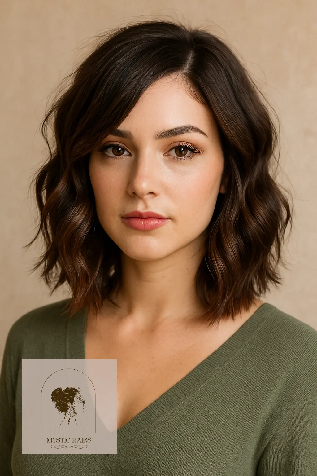 Wavy Inverted Lob With Textured Ends