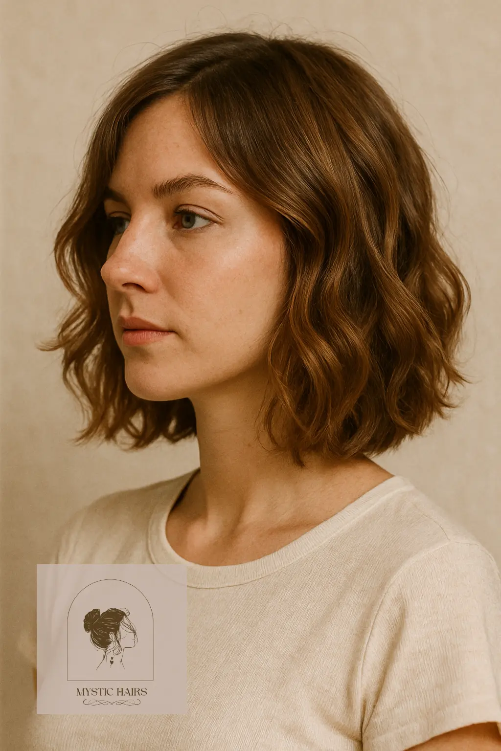 Wavy Lob with Soft Edges