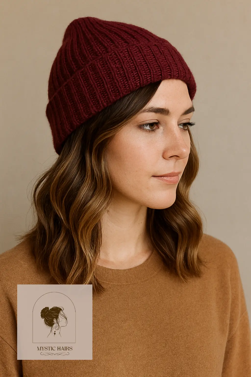 Wavy Lob with Tucked Front