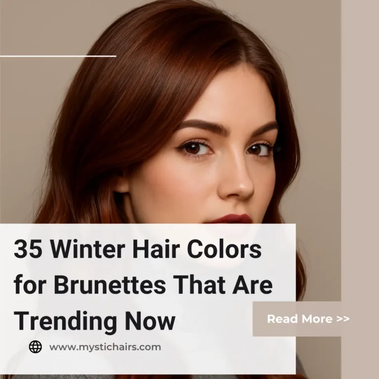 Winter Hair Colors for Brunettes